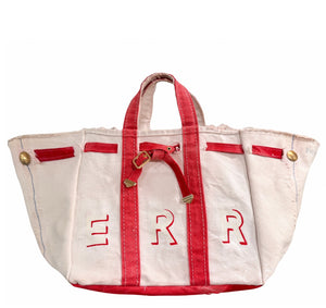 Monogrammed Birdie Fair Tote - Expected Ship Date: October 15, 2025