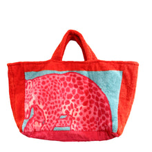 Playful Paws Pink Leopard Beach Shack Tote