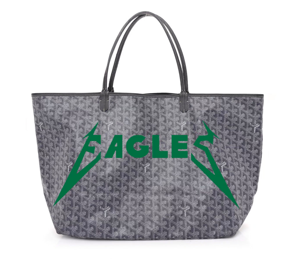 Gray EAGLES GM St. Louis Tote (go birds!)