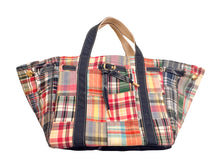 The Birdie Fair Tote in Vintage Madras, #1 - READY TO SHIP