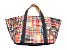 The Birdie Fair Tote in Vintage Madras, #1 - READY TO SHIP