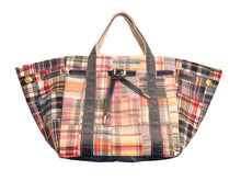 The Birdie Fair Tote in Vintage Madras, #2 - READY TO SHIP