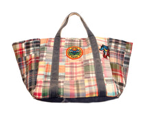 The Birdie Fair Tote in Vintage Madras, #2 - READY TO SHIP