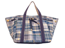 The Birdie Fair Tote in Vintage Madras, #3 - READY TO SHIP