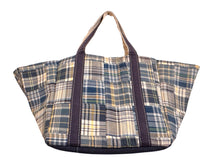 The Birdie Fair Tote in Vintage Madras, #3 - READY TO SHIP