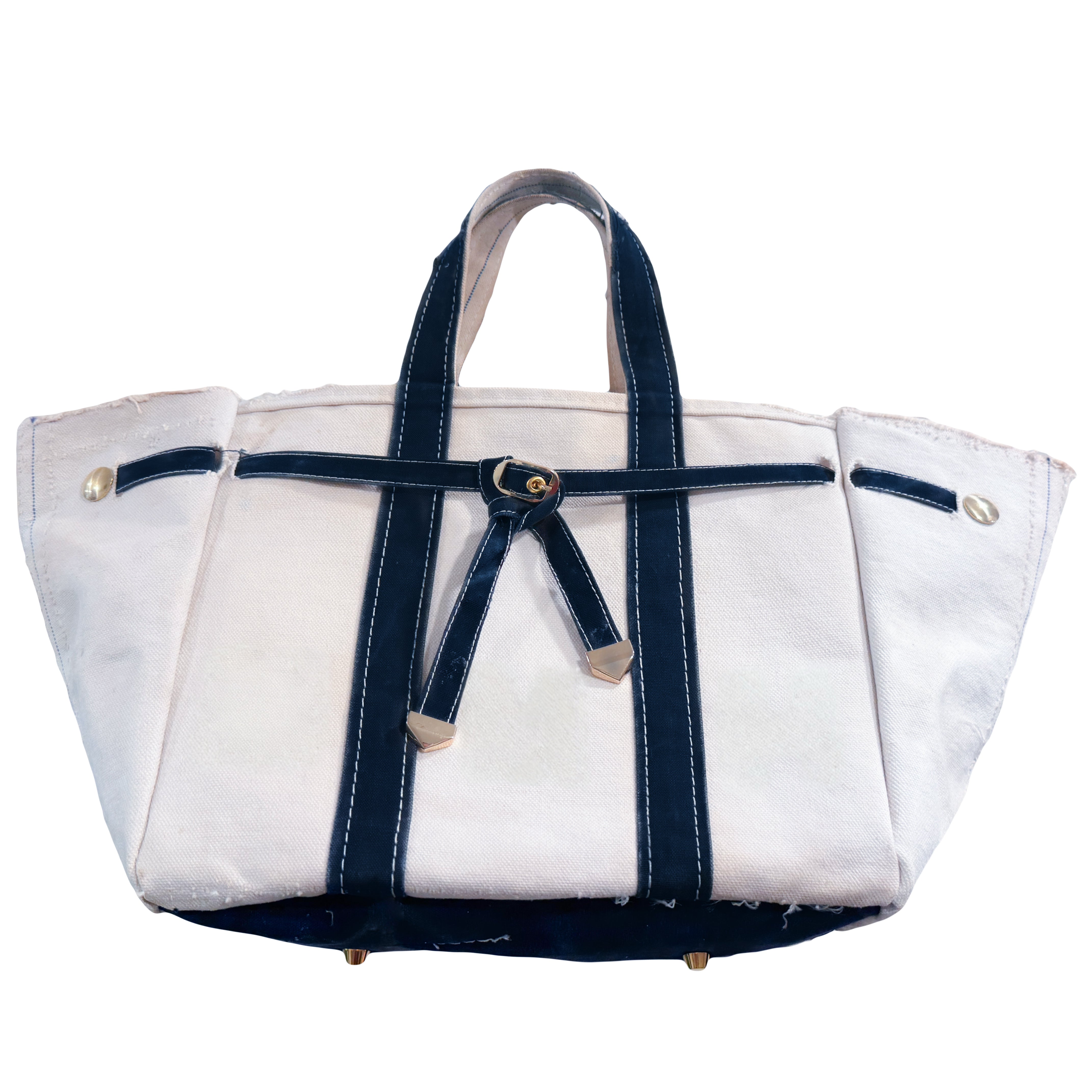 The Birdie Fair Tote in Navy - READY TO SHIP – HathawayHutton