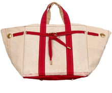 The Birdie Fair Tote in Vintage Faded Red - Ready to Ship