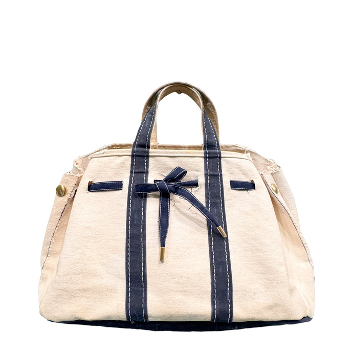 The Duchess Tote in Vintage Faded Blue - Ready To Ship!