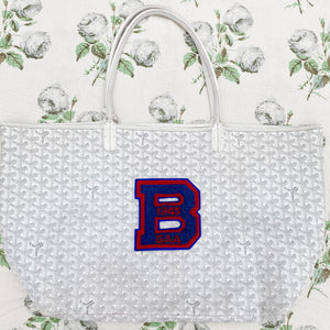 medium vintage "B" patch