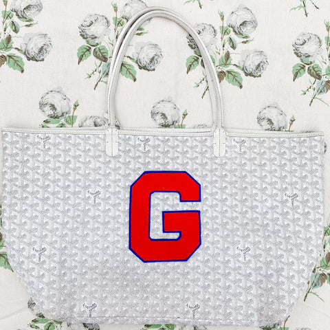 medium vintage "G" patch