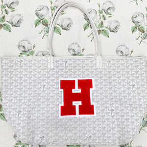 small vintage "H" patch
