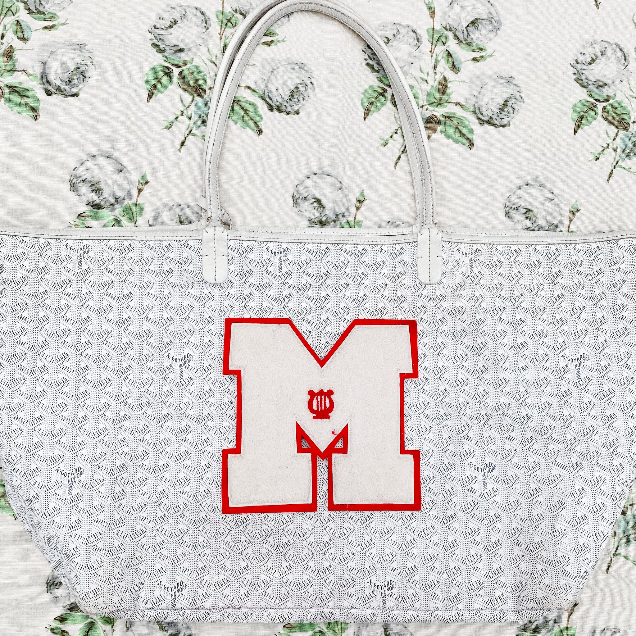 large vintage "M" patch