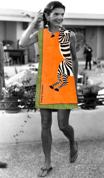 The Pool Dress - Zebra Kicks